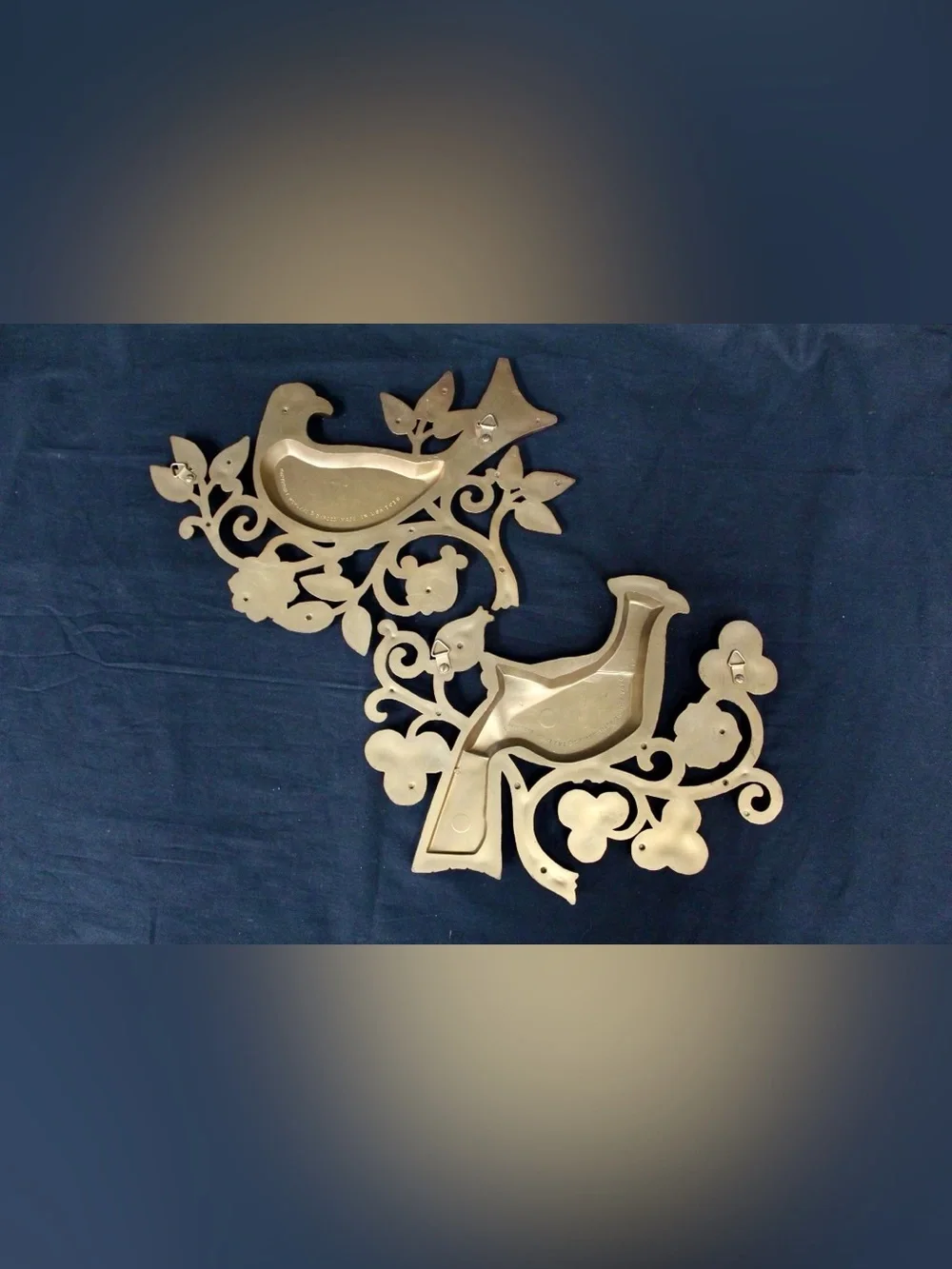 HTF vintage Syroco bird wall decor